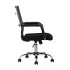 Офисное кресло TopChairs Clerk черное D-104 black