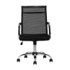 Офисное кресло TopChairs Clerk черное D-104 black
