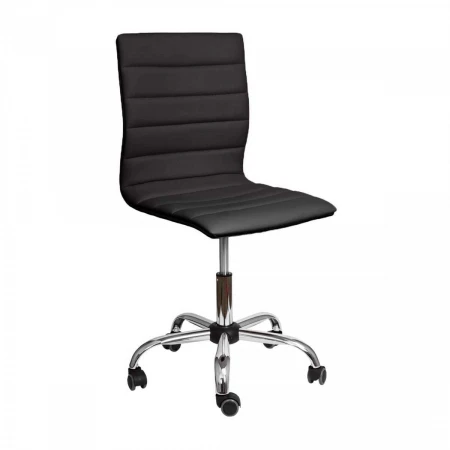 Офисное кресло AksHome Grace чёрный, экокожа 48042