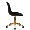 Офисное кресло для персонала DOBRIN MONTY GOLD (чёрный велюр (MJ9-101)) 9800-Gold-LM MONTY GOLD Офисное кресло для персонала DOBRIN MONTY GOLD (чёрный велюр (MJ9-101)) 9800-Gold-LM MONTY GOLD
