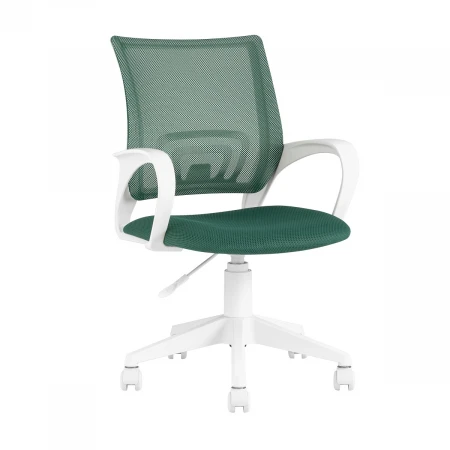 Офисное кресло TopChairs ST-Basic-W зеленый TW-03 TW-30 сетка/ткань ST-BASIC-W/GN/TW-30