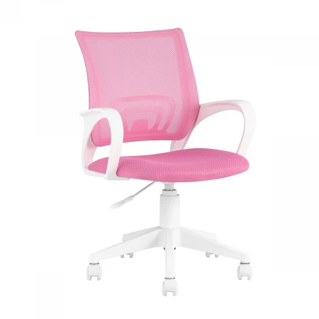 Офисное кресло TopChairs ST-Basic-W розовый TW-06A TW-13A сетка/ткань ST-BASIC-W/PK/TW-13A