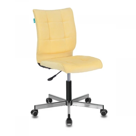 Офисное кресло Бюрократ CH-330M/VELV74 желтый Velvet 74 крестовина металл