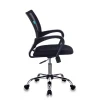 Офисное кресло Бюрократ CH-695N/SL/BLACK спинка сетка черный TW-01 сиденье черный TW-11 крестовина хром Офисное кресло Бюрократ CH-695N/SL/BLACK спинка сетка черный TW-01 сиденье черный TW-11 крестовина хром
