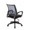 Офисное кресло Topchairs ST-Basic синий TW-05 сиденье черный TW-11 сетка/ткань ST-BASIC/BL/TW-11