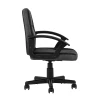 Офисное кресло TopChairs Comfort черное D-436 black Офисное кресло TopChairs Comfort черное D-436 black