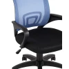 Офисное кресло TopChairs Simple голубое D-515 light blue