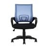 Офисное кресло TopChairs Simple голубое D-515 light blue