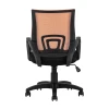 Офисное кресло TopChairs Simple оранжевое D-515 orange Офисное кресло TopChairs Simple оранжевое D-515 orange