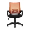 Офисное кресло TopChairs Simple оранжевое D-515 orange Офисное кресло TopChairs Simple оранжевое D-515 orange