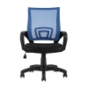 Офисное кресло TopChairs Simple синее D-515 blue
