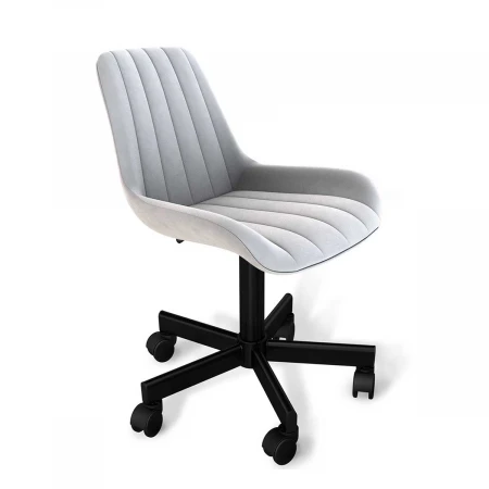 Офисное кресло Sheffilton SHT-ST37/S120M серое облако/черный муар 1719718803