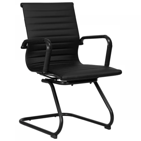 Офисное кресло для посетителей DOBRIN CODY BLACK (чёрный) 102N_BlackBase-LMR CODY BLACK