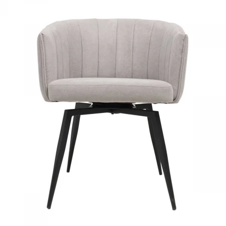 Поворотное кресло AksHome Melon светло-бежевый, ткань 82154