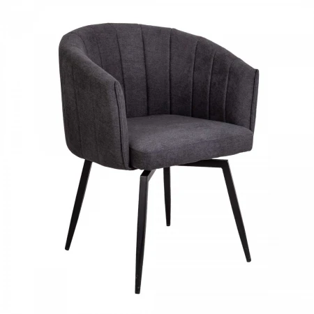 Поворотное кресло AksHome Melon серый, ткань 73215