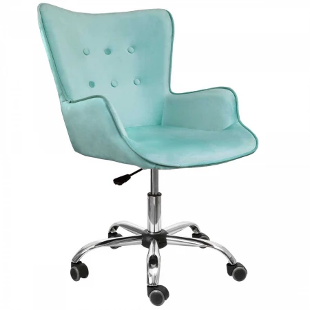 Поворотное кресло AksHome Bella мятный, велюр 64731