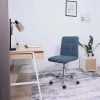 Поворотное кресло AksHome Fiji темно-синий, ткань 70499