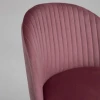 Поворотное кресло AksHome Sirena коралловый, велюр 85663