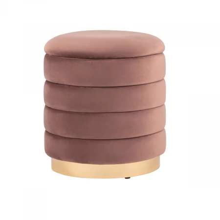 Пуф Stool Group Франсис велюр пыльно-розовый vd-fransis-b15