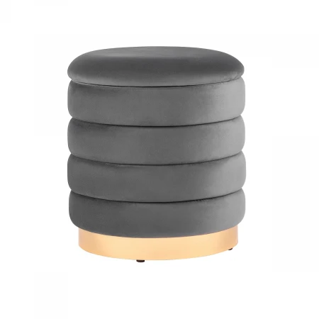 Пуф Stool Group Франсис велюр серый vd-fransis-b27