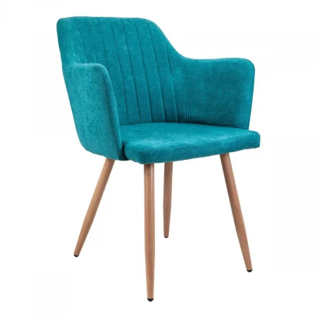 Кресло AksHome Brit бирюзовый, ткань 67629