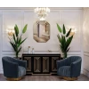 Кресло Garda Decor 48MY-W2588 LTB GO Кресло Garda Decor 48MY-W2588 LTB GO