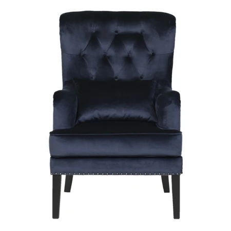 Кресло Garda Decor Rimini-2K-Синий-Bel18