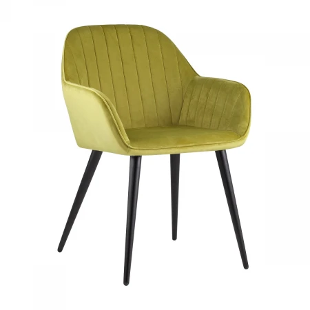 Кресло Stool Group Кристи NEW велюр оливковый DC-1507 HLR-53