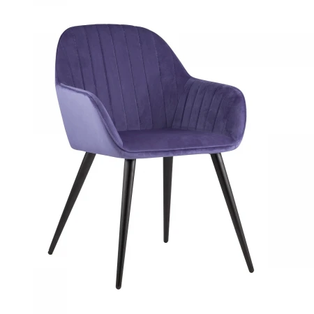 Кресло Stool Group Кристи вельвет синий CHRISTY HLR-66