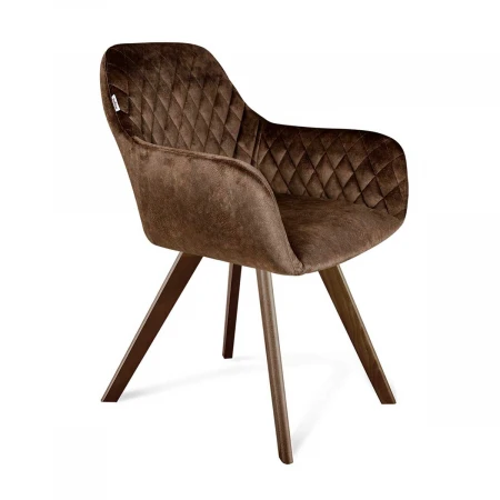 Кресло Sheffilton SHT-ST38/S39 кофейный трюфель / темный орех 2546374912