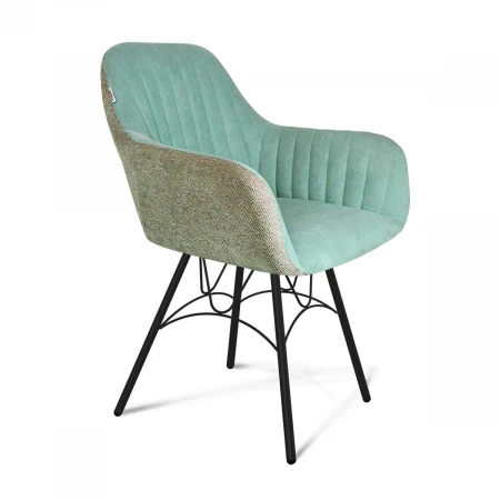 Кресло Sheffilton SHT-ST38-3/S100 вечерняя заря/черный муар 3658553501