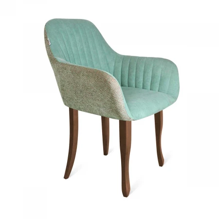 Кресло Sheffilton SHT-ST38-3/S122 вечерняя заря/темный орех/черный муар 9370000401