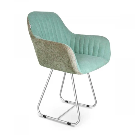 Кресло Sheffilton SHT-ST38-3/S38 вечерняя заря/хром лак 3697938801