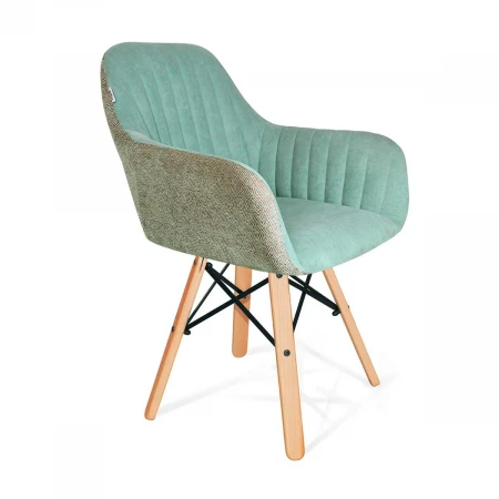 Кресло Sheffilton SHT-ST38-3/S70 вечерняя заря/прозрачный лак/черный муар 7466601401