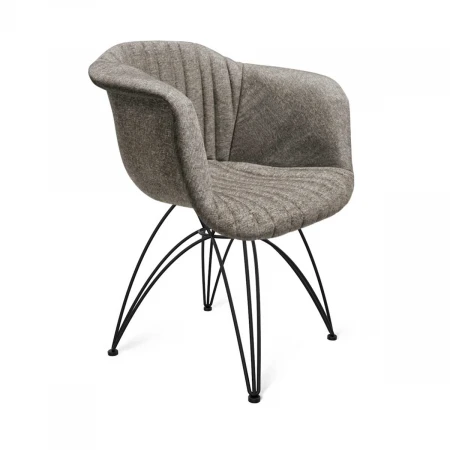 Кресло Sheffilton SHT-ST31-C1/S112 пепельный/черный муар 1857354501