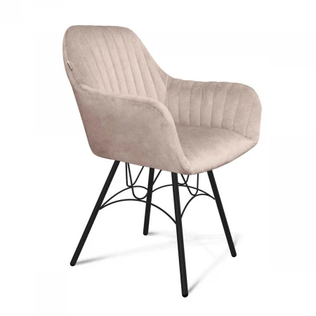 Кресло Sheffilton SHT-ST38-1/S100 лунный мрамор/чёрный муар 4530654101