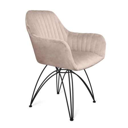 Кресло Sheffilton SHT-ST38-1/S112 лунный мрамор/чёрный муар 6816398601