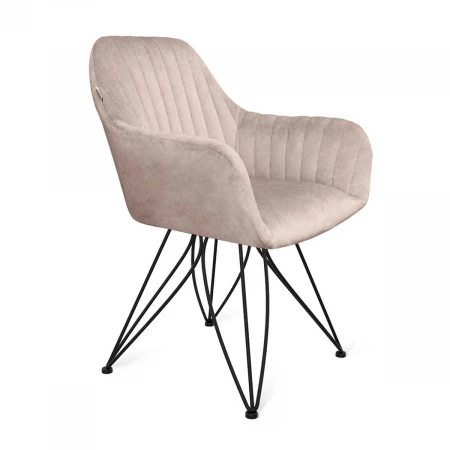 Кресло Sheffilton SHT-ST38-1/S113 лунный мрамор/чёрный муар 1197316001