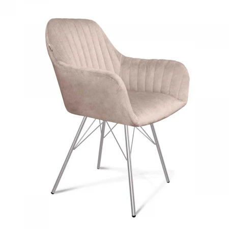 Кресло Sheffilton SHT-ST38-1/S37 лунный мрамор/хром лак 3993919801