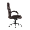 Кресло руководителя TopChairs Atlant коричневое D-430 brown