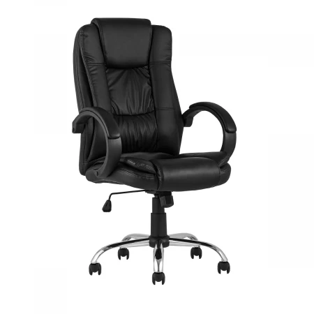 Кресло руководителя TopChairs Atlant черное D-430 black
