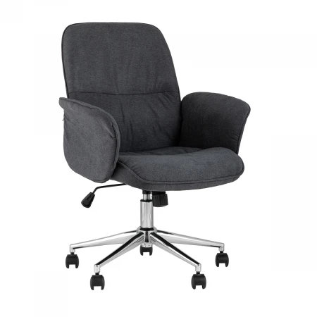 Кресло руководителя Stool Group Simona серый THOMASINA GY702-36 GREY