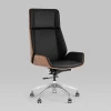 Кресло руководителя TopChairs Crown SN A312 8383-29 walnut back Кресло руководителя TopChairs Crown SN A312 8383-29 walnut back