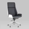 Кресло руководителя TopChairs Crown SN A312 8386-16 white back Кресло руководителя TopChairs Crown SN A312 8386-16 white back