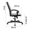 Кресло руководителя TopChairs ST-Tracer/LT28