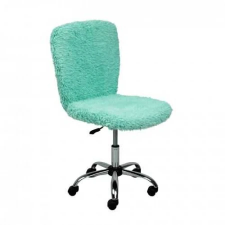 Детское кресло AksHome Fluffy мятный, искусственный мех 86384