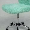 Детское кресло AksHome Fluffy мятный, искусственный мех 86384