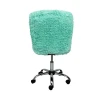 Детское кресло AksHome Fluffy мятный, искусственный мех 86384