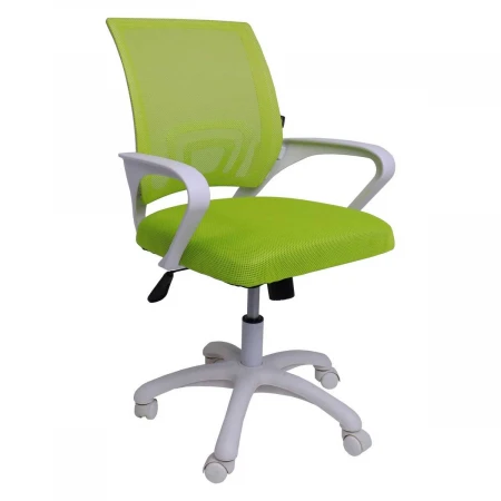 Детское кресло AksHome Ricci белый + салатовый 91965