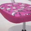 Детское кресло AksHome Catty фуксия с котятами, ткань 84764 Детское кресло AksHome Catty фуксия с котятами, ткань 84764